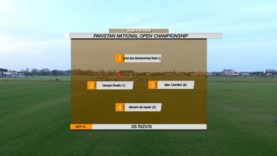 President of Pakistan National Open – Newage Cables / Master Paints vs DS Rizvi’s